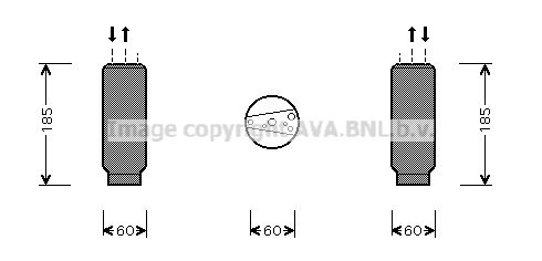 AVA QUALITY COOLING Осушитель, кондиционер TOD005